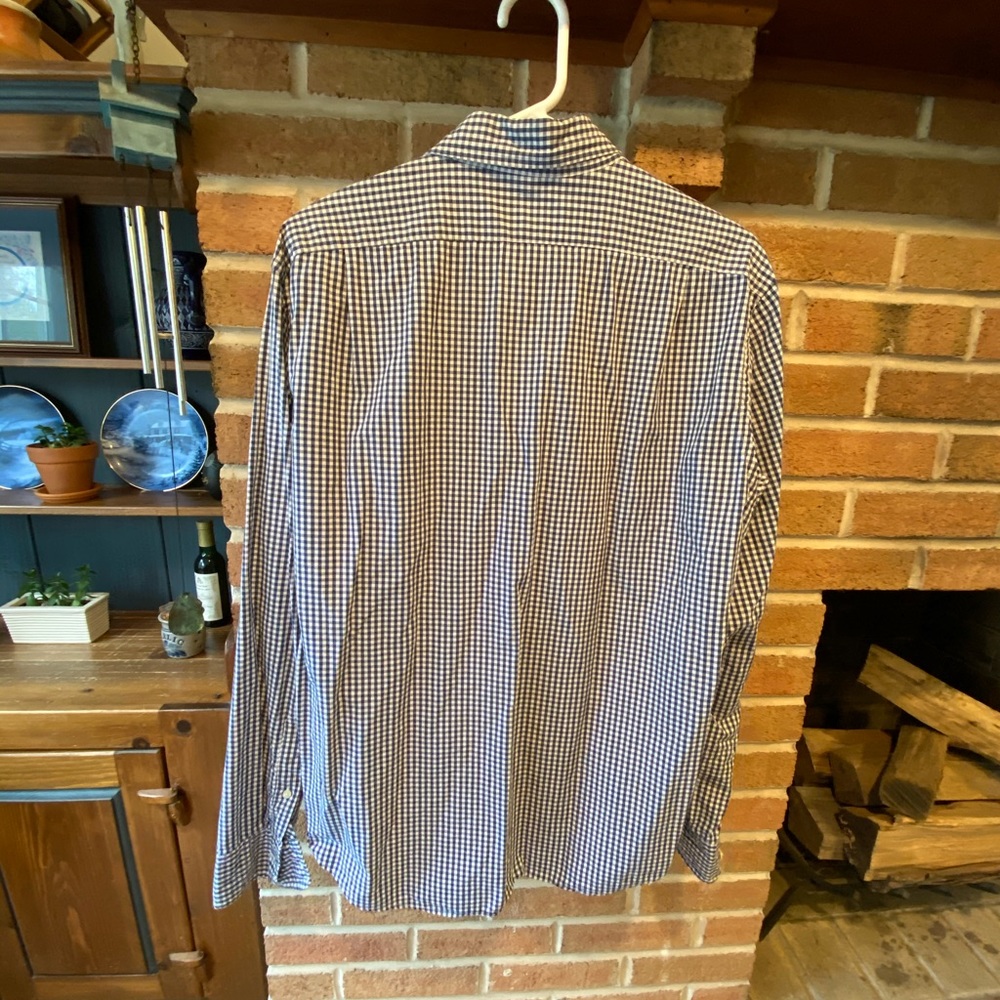 J Crew Gingham Button Up - image 4